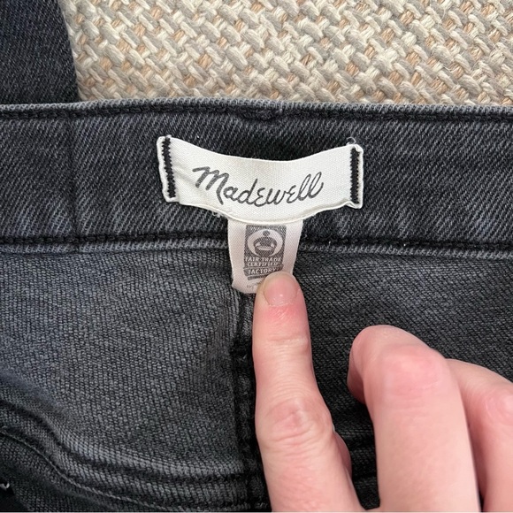Madewell Faded Black Skinny Jeans - Picture 2 of 5